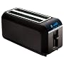 T-Fal TT6802002 4-Slice Digital Toaster, black