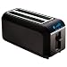 T-Fal TT6802002 4-Slice Digital Toaster, black
