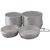 DUG(ダグ) 焚き火缶S/Mセット シルバー DG-0101