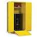 Eagle 1955 Drum Storage Safety Cabinet, Manual Closing, 2 Door, 2 Vertical Drum, 58" Width x 65" Height x 31-1/2" Depth, 110 Gallon Capacity