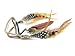 Natural Feather Hair Extension on Leather Cords and Brass Arrowhead, 15