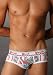 Ginch Gonch Bikes 'Rim Jobber' Low-Rise Briefs - White/White