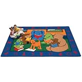 Carpets for Kids 88 Reading Buddies Literacy Rectangular Rug