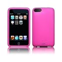 Micropix - Hot Pink Silicone Skin Case & Screen Protector for Apple iPod Touch 3G & 2G (3rd & 2nd Gen) - 8GB 16GB 32GB