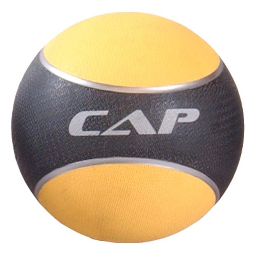 Cap Barbell Medicine Ball (Yellow, 8lb)