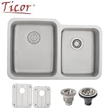 Undermount 16 Gauge Stainless Steel Double-Bowl Kitchen Sink Undermount 16 Gauge Stainless Steel Double-Bowl Kitchen Sink