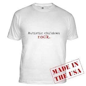 Autistic Children Rock Fitted T-Shirt