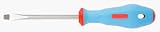 Flat-Head Screwdrivers: Chanellock 77EZ 6" Slotted Code Blue Screwdriver