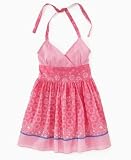 GUESS? Girls Bandana-Print Halter Dress