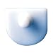 Bel-Art Scienceware 371360000 PTFE Half Round Spinvane Magnetic Stirrer Bar, 13.7mm W x 12.5mm H x 12.6mm D