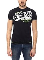 Rivaldi Camiseta Manga Corta (Negro)