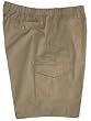 Full Elastic Cargo Shorts