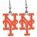 New York Mets Dangle Earrings NY