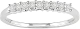 1/4ct Diamond Anniversary Band in 14k White Gold, G-H, I1-I2