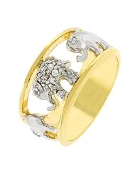 Pave Elephant Ring