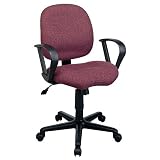 Office Chair - Sculptured Task Chair with Contemporary Loop Arms - Office Star - SC59 by Office Star