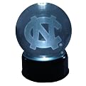 North Carolina Tar Heels Logo Etched In A Musical Turning Crystal Ball