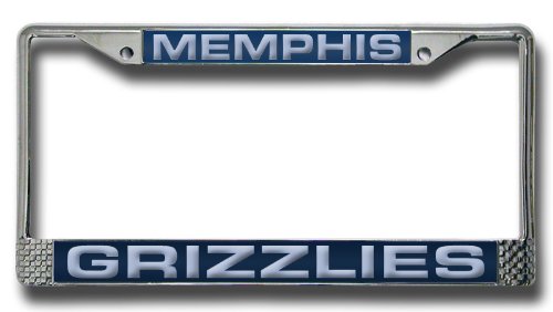 Memphis Grizzlies Laser Chrome Frame