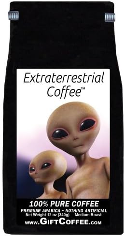 Extraterrestrial Gift Coffee, Gourmet Regular Grind Coffee 12 Ounces