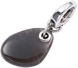 FOSSIL Damen Charm Anhänger Edelstahl synth. Rauchquarz JF82834040 charms FOSSIL Damen Charm Anhänger Edelstahl synth. Rauchquarz JF82834040