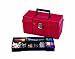 Stack-On GMR-13 13-Inch Multi-Purpose Handy Storage Box with Tote Tray, Red Stack-On GMR-13 13-Inch Multi-Purpose Handy Storage Box with Tote Tray, Red