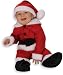 Rubie's Fleece Santa Costume with Belt - Newborn - Red/White
