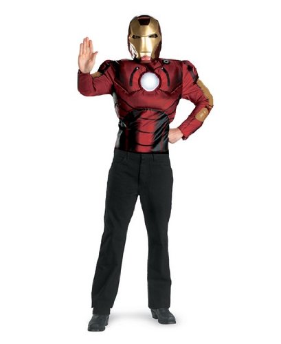  Iron Man Value Muscle Adult Costume
