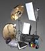 Search Our Specialty Mall : SP3500 Complete Portrait Studio Kit - 3 Studio Flash/Strobe, 2 softboxes, 3 backdrops, wireless