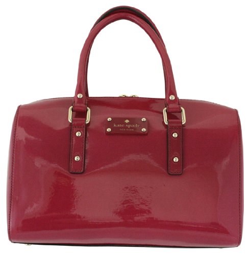 Kate Spade New York Flicker Melinda Satchel,Berry,One Size Kate Spade New York Flicker Melinda Satchel,Berry,One Size