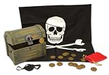 Wooden Pirate Chest Playset