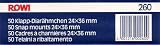 Rowi Diarahmen mit Glas, 50 Stck - 