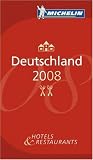 Michelin Red Guide 2008 Deutschland (Michelin Red Guide: Deutschland (Germany))