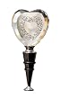 Heart with Rhinestones Bottle Stopper