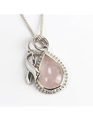 Baroni Breast Cancer Awareness Charm Necklace