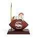 Denver Broncos NFL Mascot Desk Pen & Clock Set (6.5)