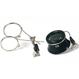 2 4x 6.6x Clip-On Eyeglass Eye Loupes Watchmakers Tools