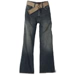 Unionbay Boys Bronco Bootcut Denim Jean,Khaki,8