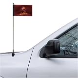 Arizona State Sun Devils Maroon Car Antenna Flag