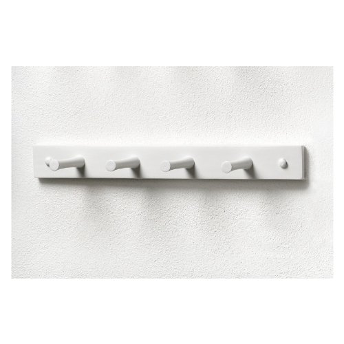 Detail image Four Peg Rack Finish: White