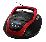Produkt-Bild: Clatronic SR 827 Stereoradio (CD/MP3-Player, 60 Watt) rot