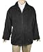 Brand Uniforms - Polar Micro Fleece Full Zip Jacket by Universal School Uniforms (Sizes 4-7) - black, 7