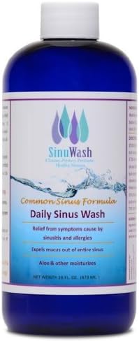 Sinuwash - Common Sinus - Nasal Sinus Rinse, 16 Oz Concentrate
