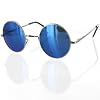 John Lennon Ozzy Osbourne atzen Sonnenbrille Nickelbrille Gothic 815 blau verspiegelt