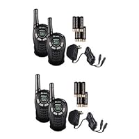 (2) PAIR COBRA CXT135 MicroTalk 16 Mile 22 Channel Walkie Talkie 2-Way Radios