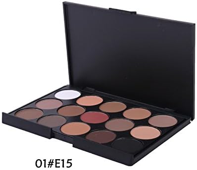 New fashion 15 Earth Color Matte Pigment Eyeshadow Palette Cosmetic Makeup Eye Shadow for women