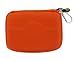 Special Edition Hard Shell Carrying Case + Screen Protector For Garmin Nuvi 200w 250w 260w 580 650 660 670 680 710 750 760 770 780 850 860 880 Gps Vehicle Navigator - 7 Colors Choices, Nylon Orange