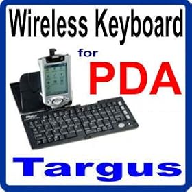 Targus PA870U V2 IR Foldable Keyboard for HP / COMPAQ iPaq 3100, 3600, 3700, 3800, 3900, 2100, 2200, 4300, 5400, 5500, RZ1700, HX2100, HX2400, RX3100, RX3700 Series PDA