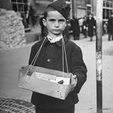 Little Boy Selling a Box of Items That Has Been Hung Around His Neck Photographic Poster Print by John Phillips, 24x24