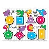 kids and infants educational toys item: Melissa & Doug Shapes Peg