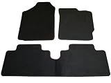 Sakura Car Mats in Black for Toyota Yaris (Fits 2006 to 2011 Models)